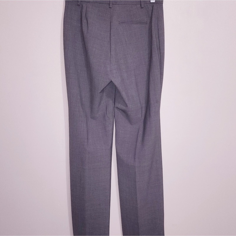 Gap Wool Blend Gray Dress Pants Size 4 Career Business Mid Rise - Picture 2 of 5